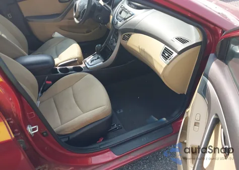 2013 Hyundai Elantra Gls from USA, damaged, VIN 5NPDH4AE1DH184207